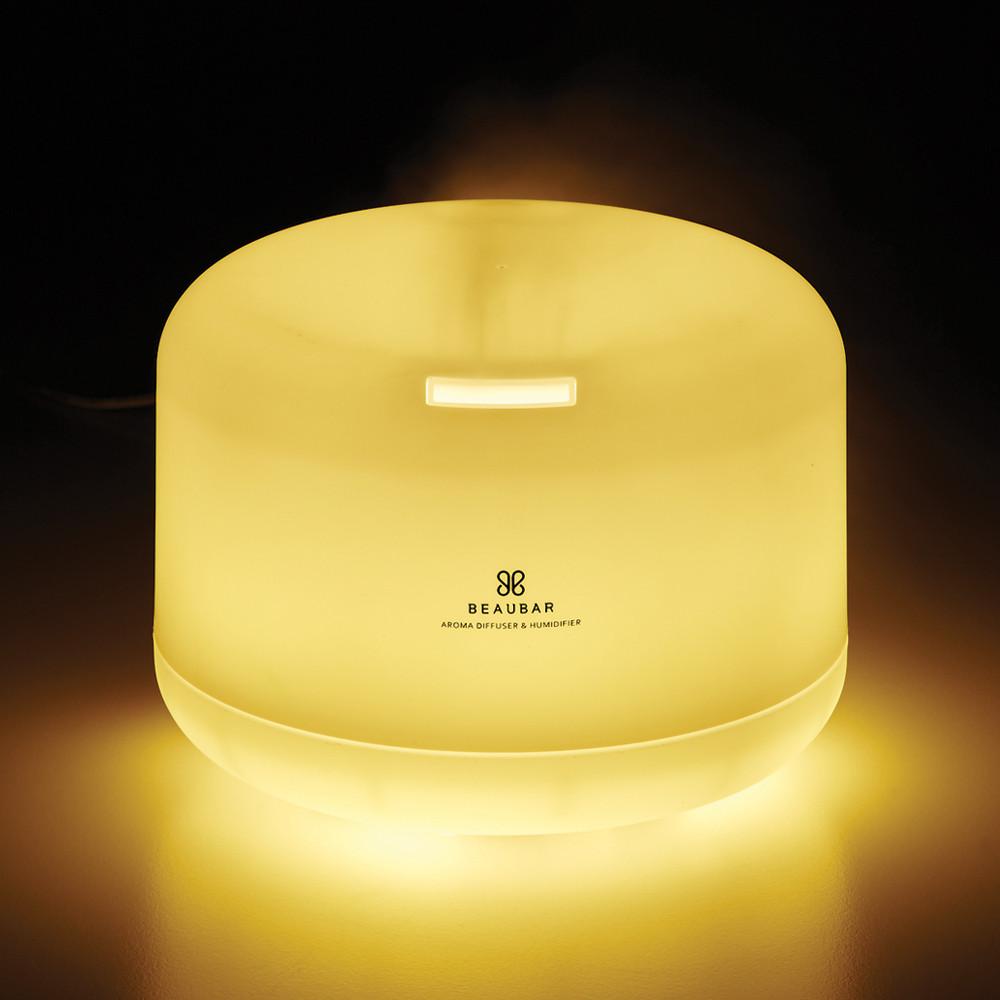 뷰바 가습기 미니 소형 사무실 무드등 무인양품 통세척 무소음 신생아 500ml