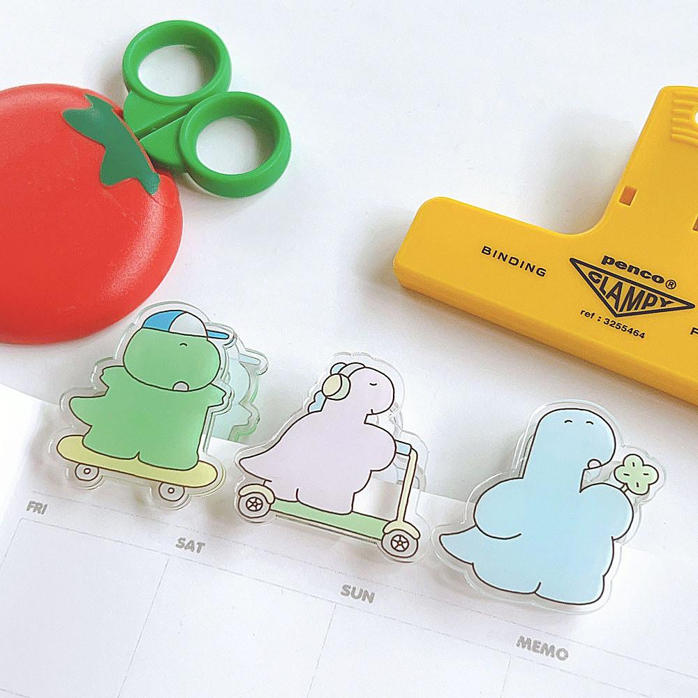 [룸룸] 아크릴 집게(3type)