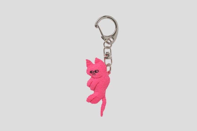 Soft Kitty Keyring