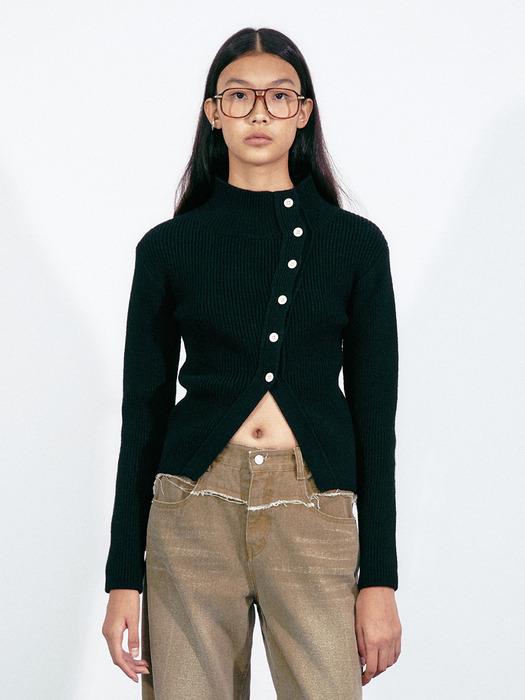 Stability Knit Cardigan (Black)