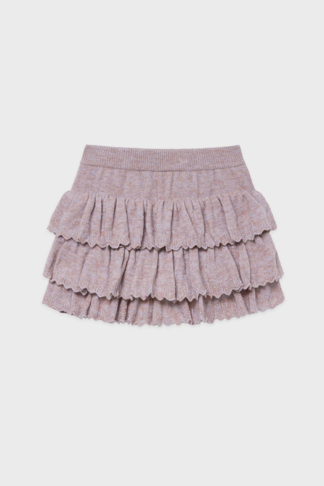 SN Ruffle Knit Pants (Candy)