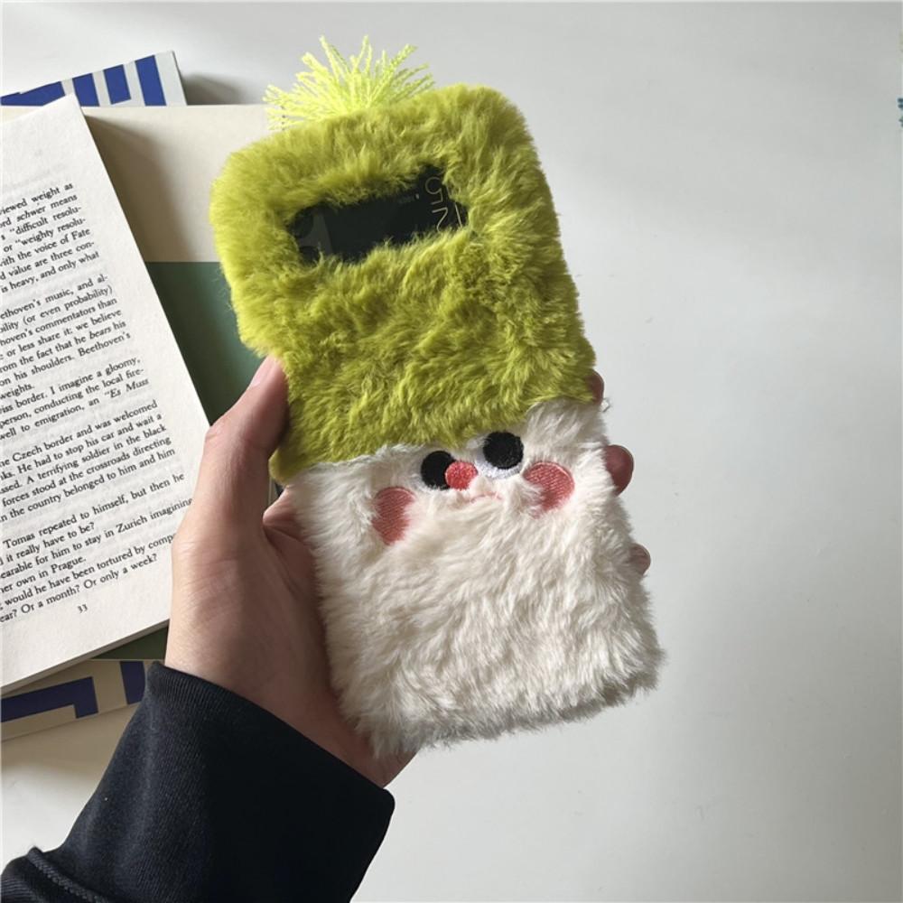 뽀글이 3형제 털 Z플립4 케이스 지플립4 명품 제트플립