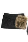 Fur Bag Leather Skirt 001