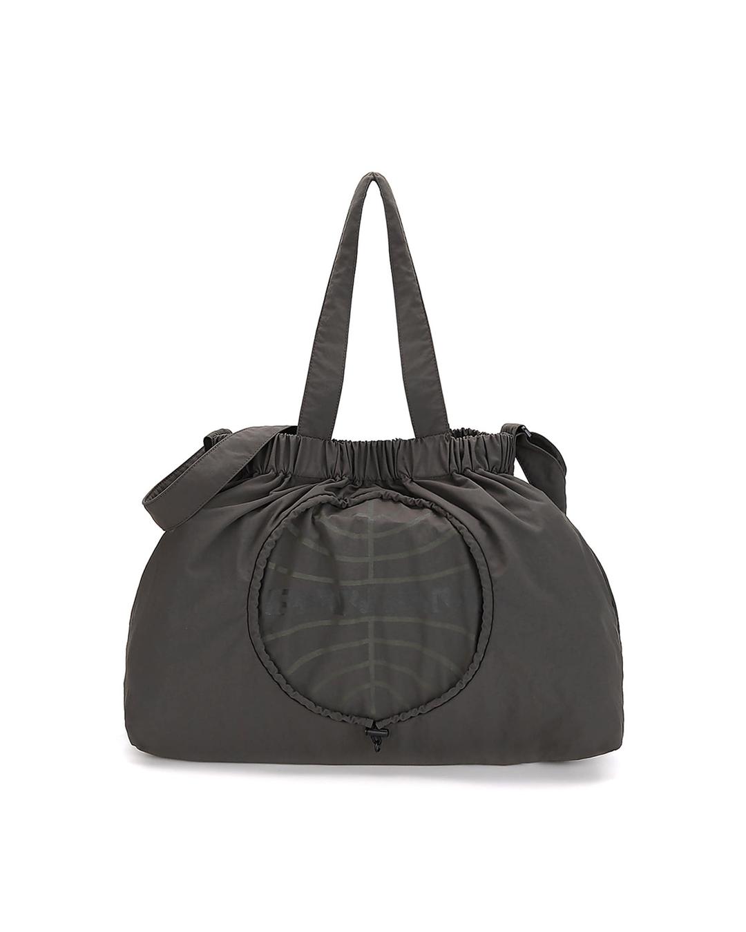 라운드 스트링 라지 토트백 0181 차콜