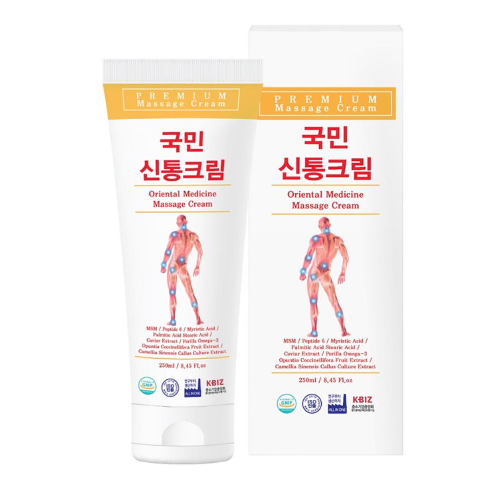 관절 통증 바르면 OK 국민신통크림 1개월분 (250mlx1통)
