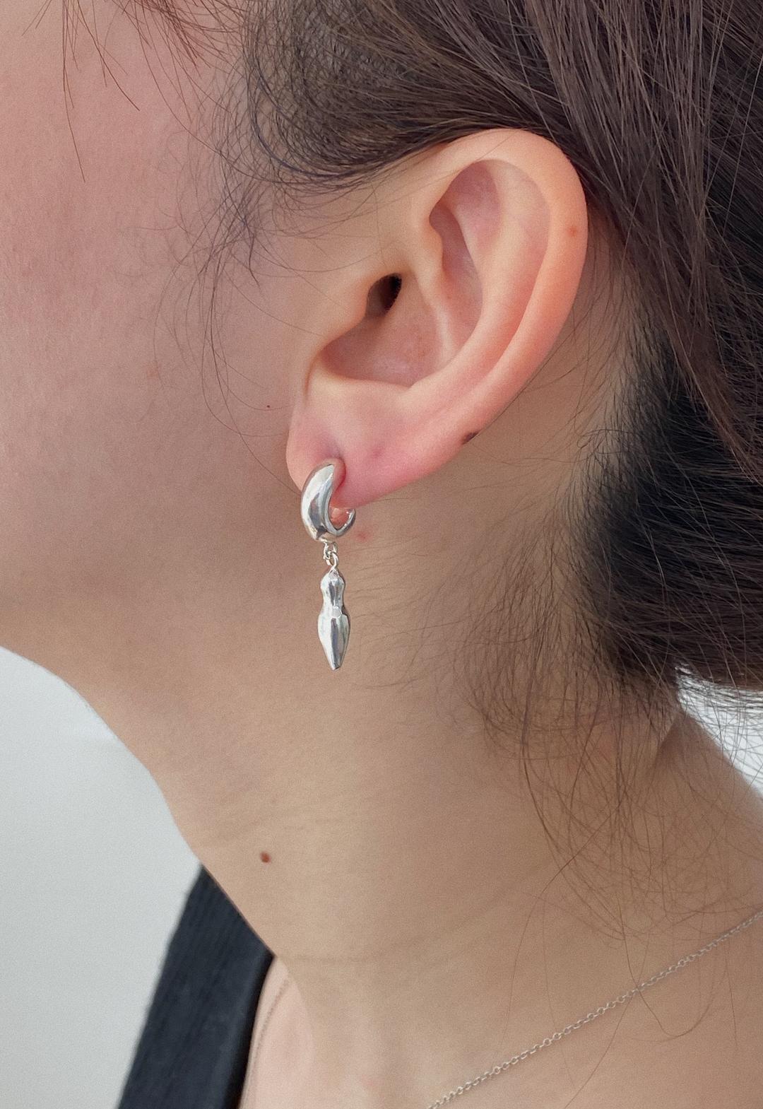 Bottle drop earring