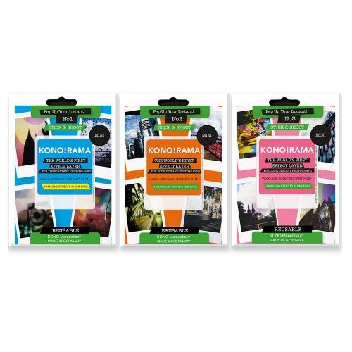 코노 라마후지 인스탁스 미니 필름  필터 레이어