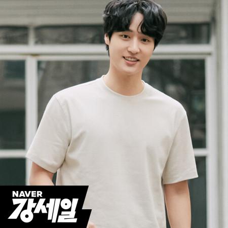 남성) 루즈핏 사카리바 반팔티_AEE2TR1102