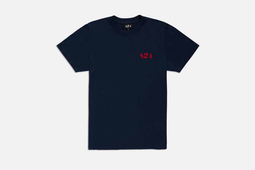 Navy Logo Tee - XS