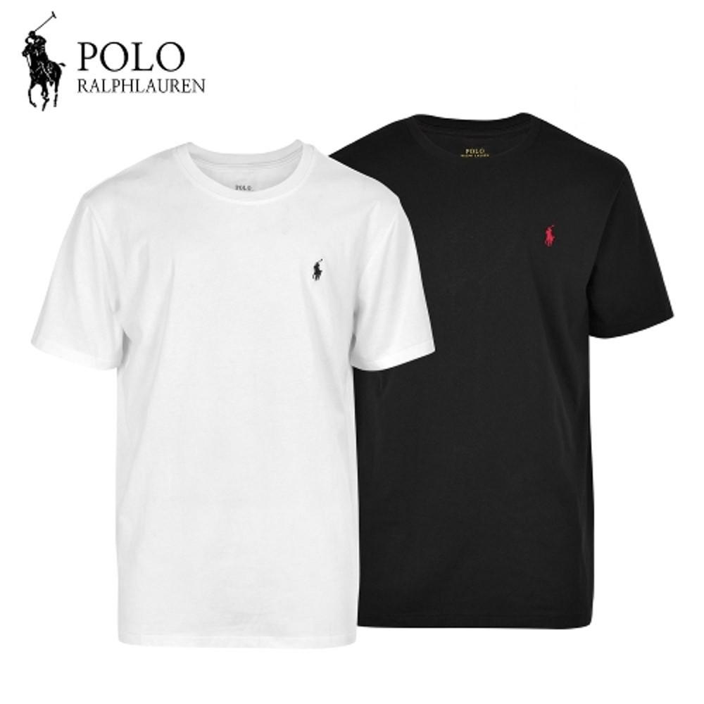 폴로 랄프 로렌 남녀공용 기본 자수 반팔티 P-9513