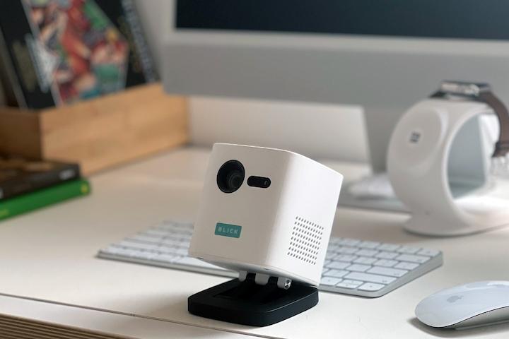 4K HDR10 큐브S 미니 빔프로젝터 캠핑용 가정용