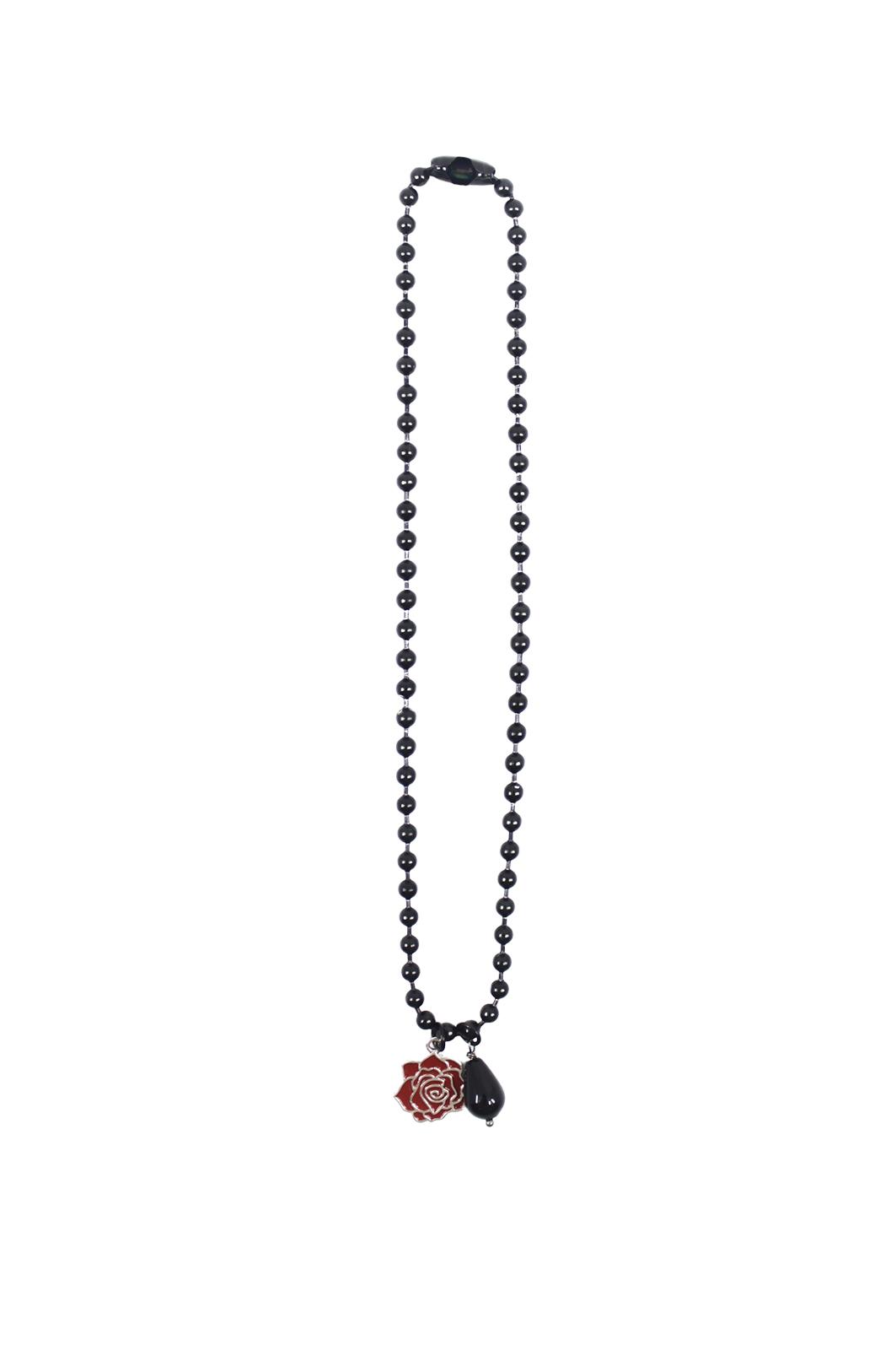 紅煙 Black rose choker