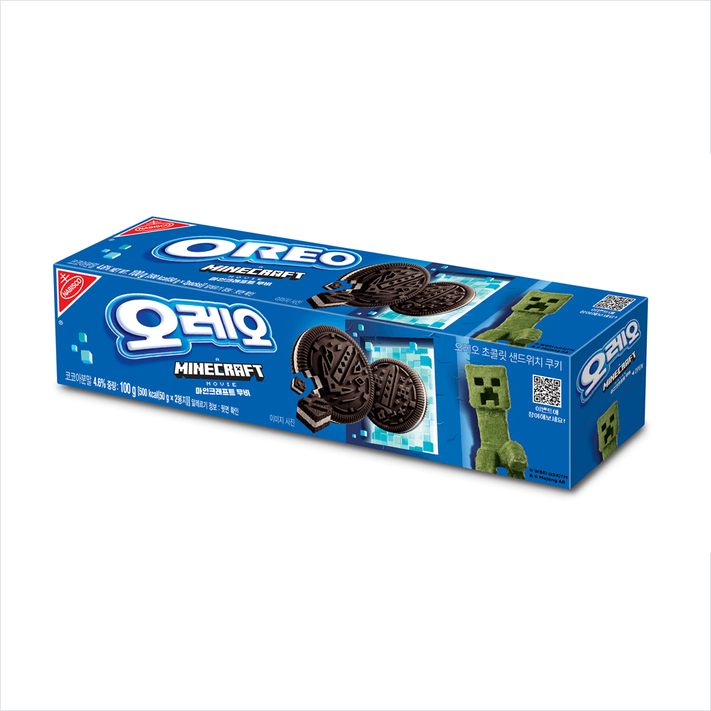 오레오 마인크래프트 무비 100g, 100g, 6개