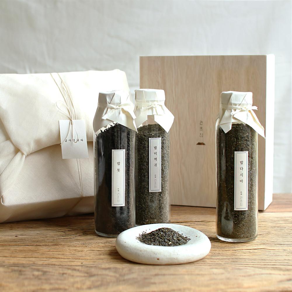[ 건조집 ] 밥 지을때 넣는 3종세트 - 밥톳 톳밥 밥미역귀 밥다시마 해조류