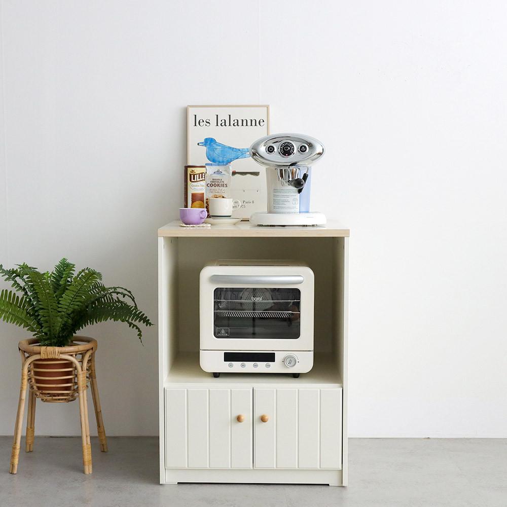 퐁듀 광파오븐 전자렌지 수납장 600