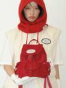 lotsyou_Holiday chubby backpack Red