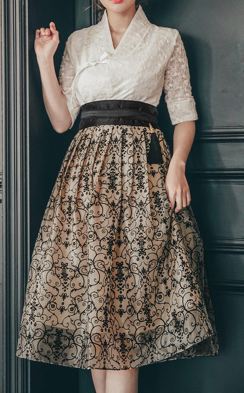 백야 :: 허리치마