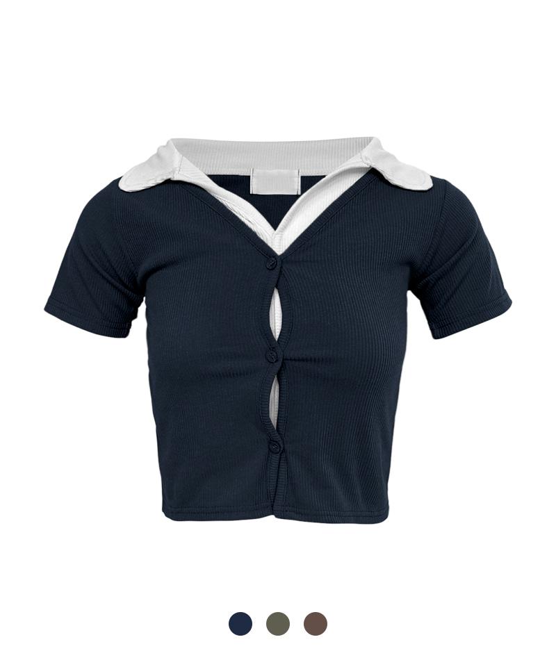 윈디 페이크 더블 티셔츠