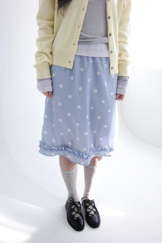 soda dot skirt (2color)
