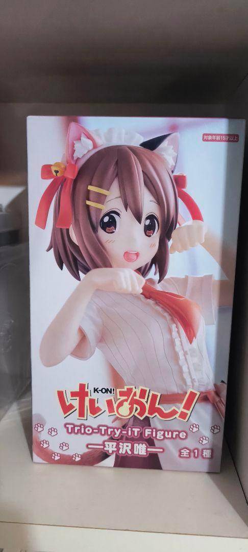 けいおん！プライズ フィギュア 平沢唯 猫耳メイド 新品未開封