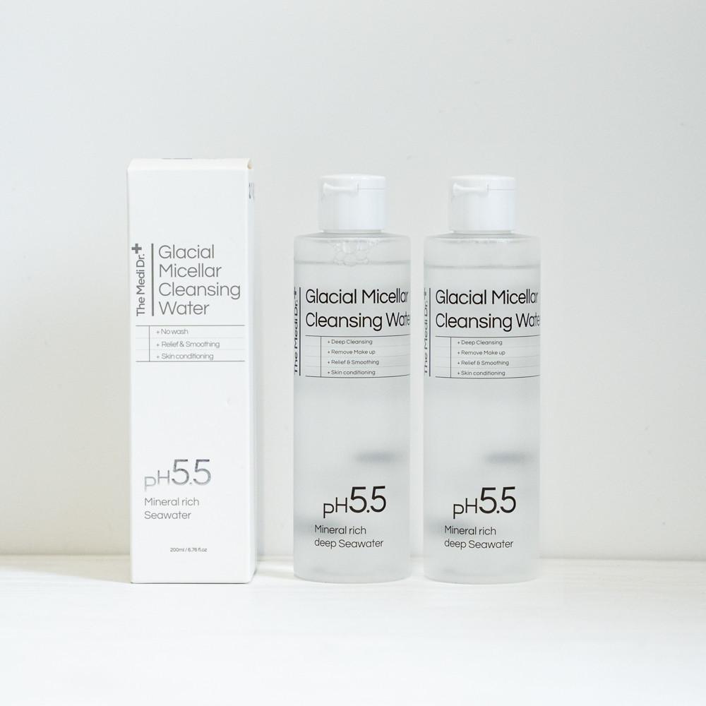 [1+1+1]더메디닥터 제주 미네랄 해양심층수 저자극 약산성 미셀라 클렌징워터 총600ml