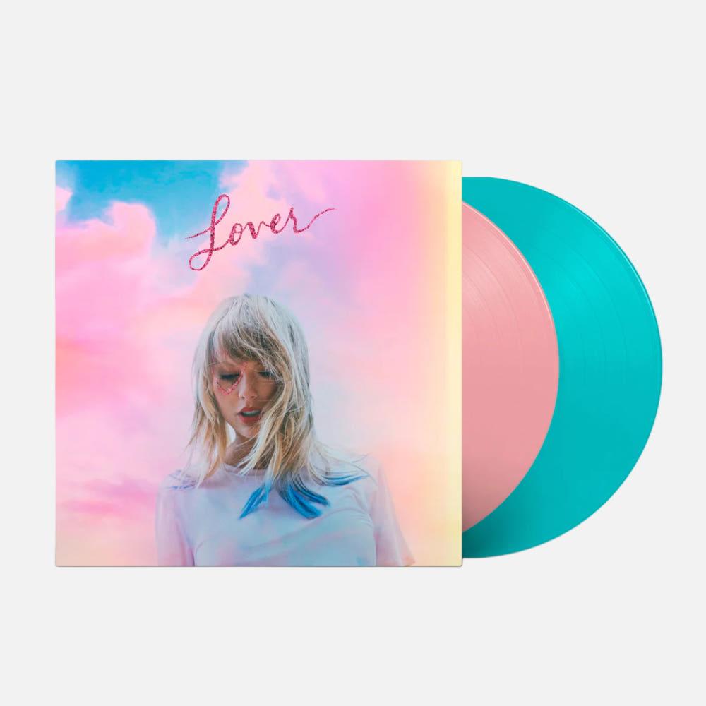 [국내배송] 테일러 스위프트 Lover LP 정규 7집 (핑크블루컬러)