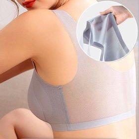 [3종SET] ETN 울트라씬 심리스에어홀 브라(2XL~4XL) /심리스 노와이어 노라인 브라 브레지어 씬브라 에어홀 메쉬