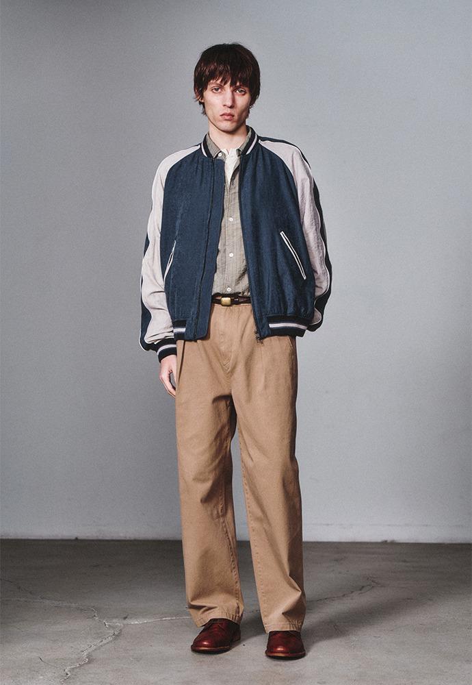 Vintage Souvenir Jacket_Navy/Stone