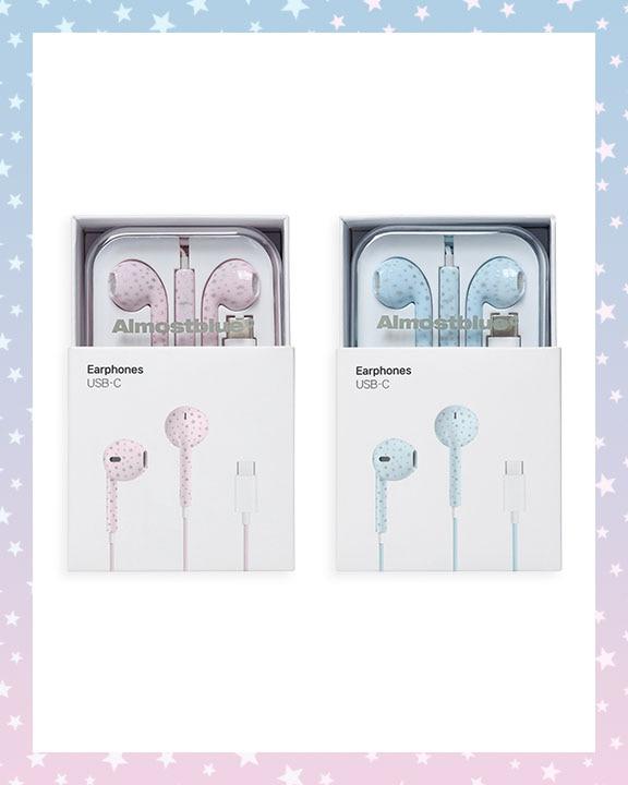 SNOW EARPHONES (Lightning (8-pin), C-Type)