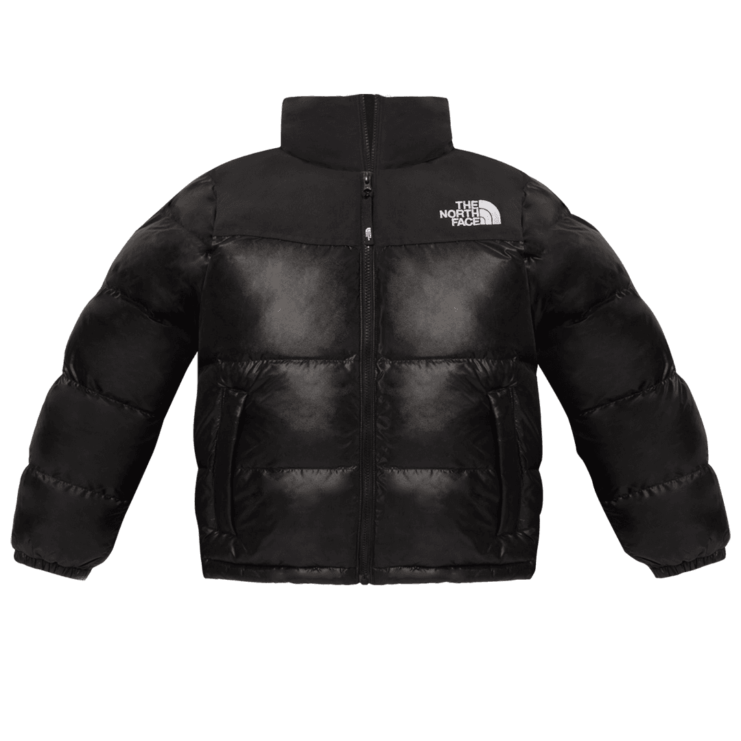 (W) The North Face Nuptse On Ball Jacket Black