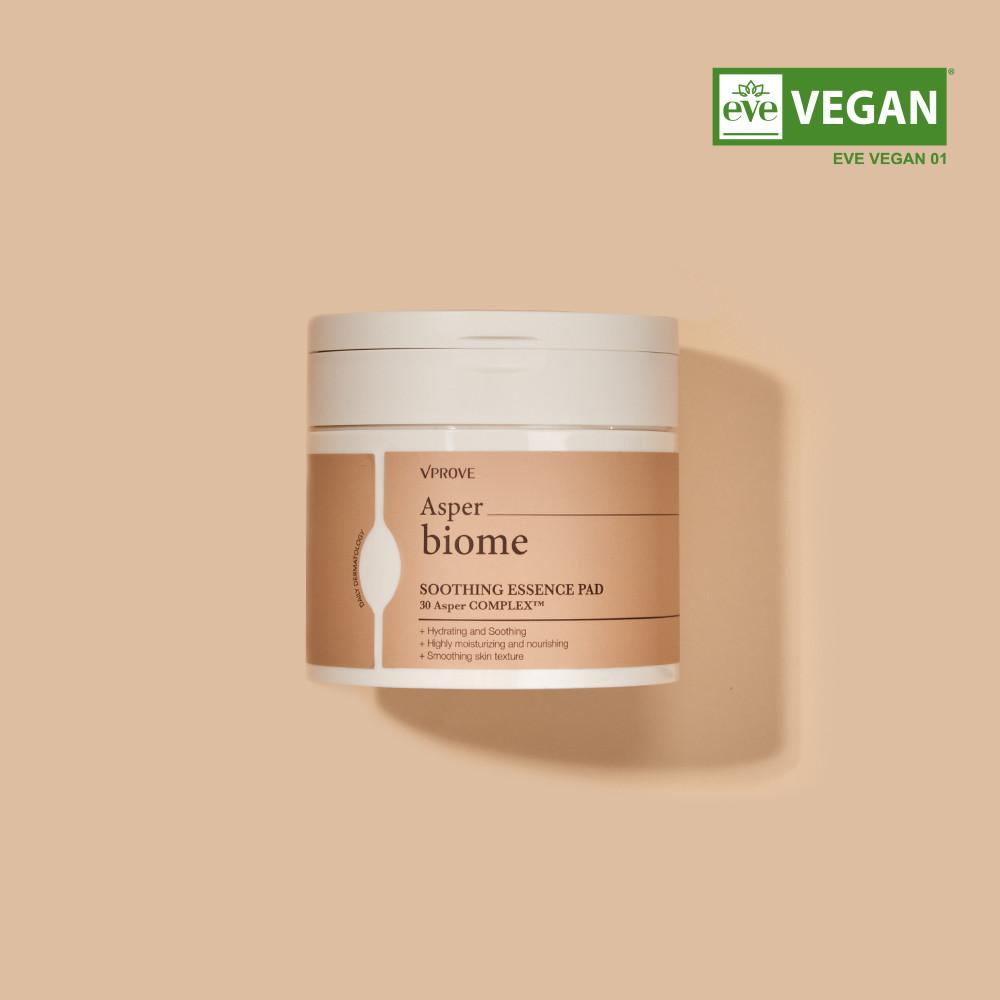 비프루브 아스퍼바이옴 수딩 에센스 스킨 토너 패드 100매