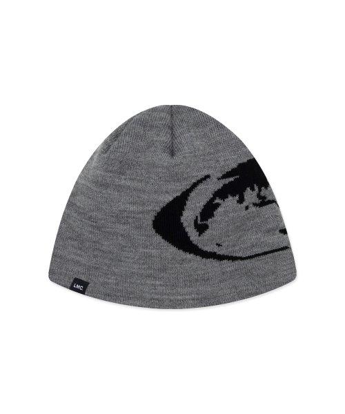 OVAL GLOBE BEANIE heather gray