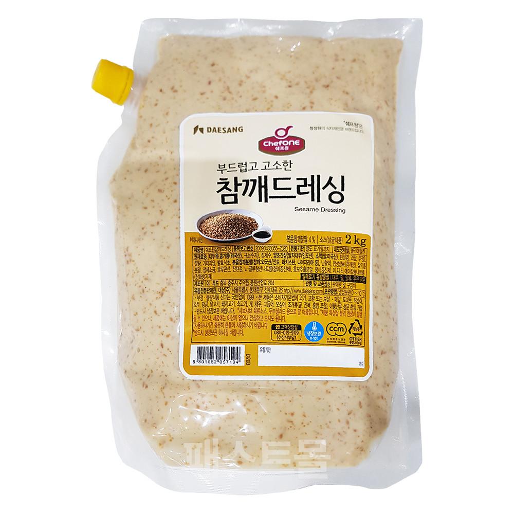 대상 쉐프원 참깨드레싱 2kg