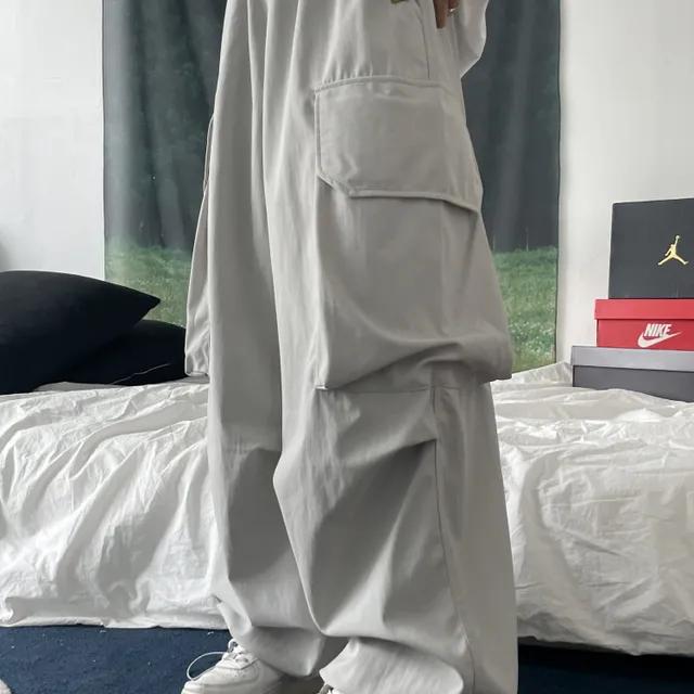 [UNISEX/FW VER!]빈티지 나일론 카고 벌룬 스트링 팬츠(2color)