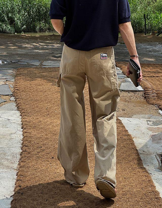 패치 코튼 카펜더 팬츠 (4Color)