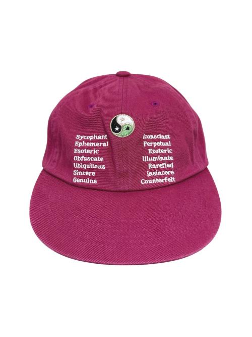 Yin Yang Washed Cap Beet
