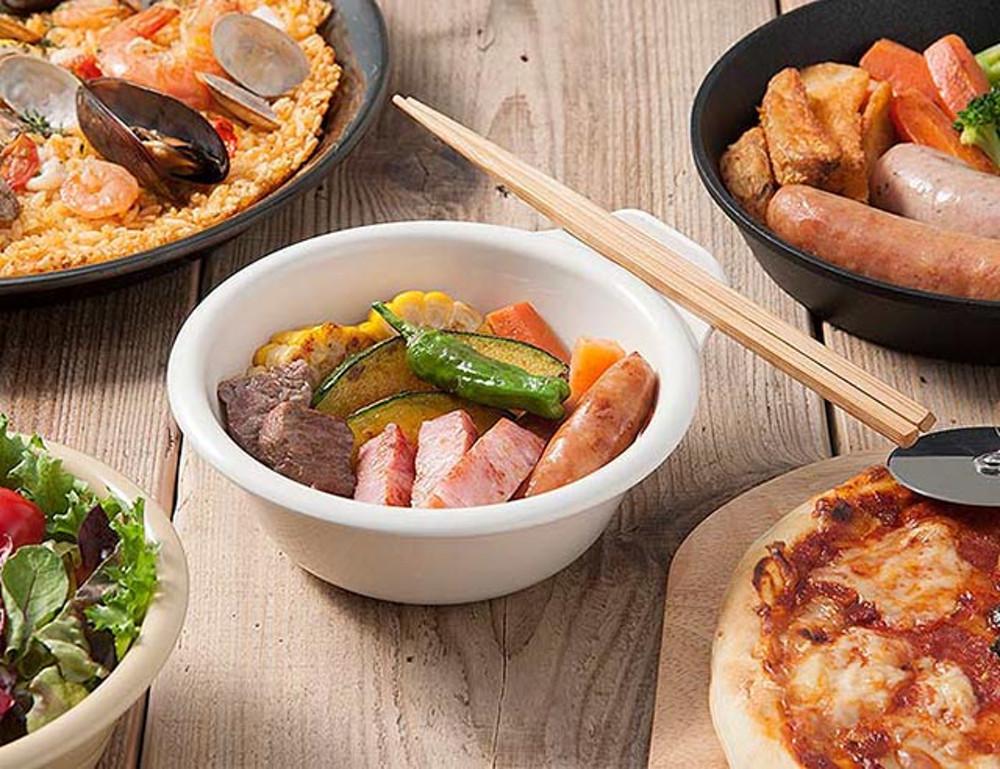 이노마타 일본 주방 로우볼 감성 캠핑 식기 밥 국 그릇 앞접시