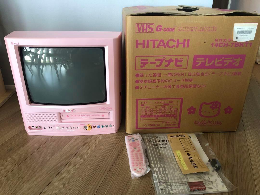 ハローキティ　サンリオ　テレビ　テレビデオ　VHS