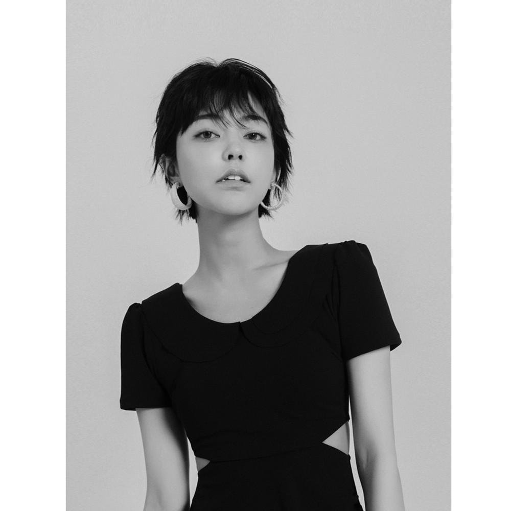 체형커버 블랙 수영복10710