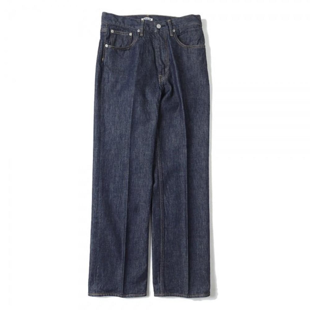 오라리 AURALEE 23FW HARD TWIST DENIM 5P PANTS 하드트위스트 데님 5P 팬츠 A00P01DM