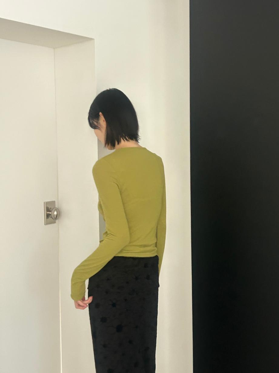 뮤로우 CHU BASIC SLIM LONGSLEEVE