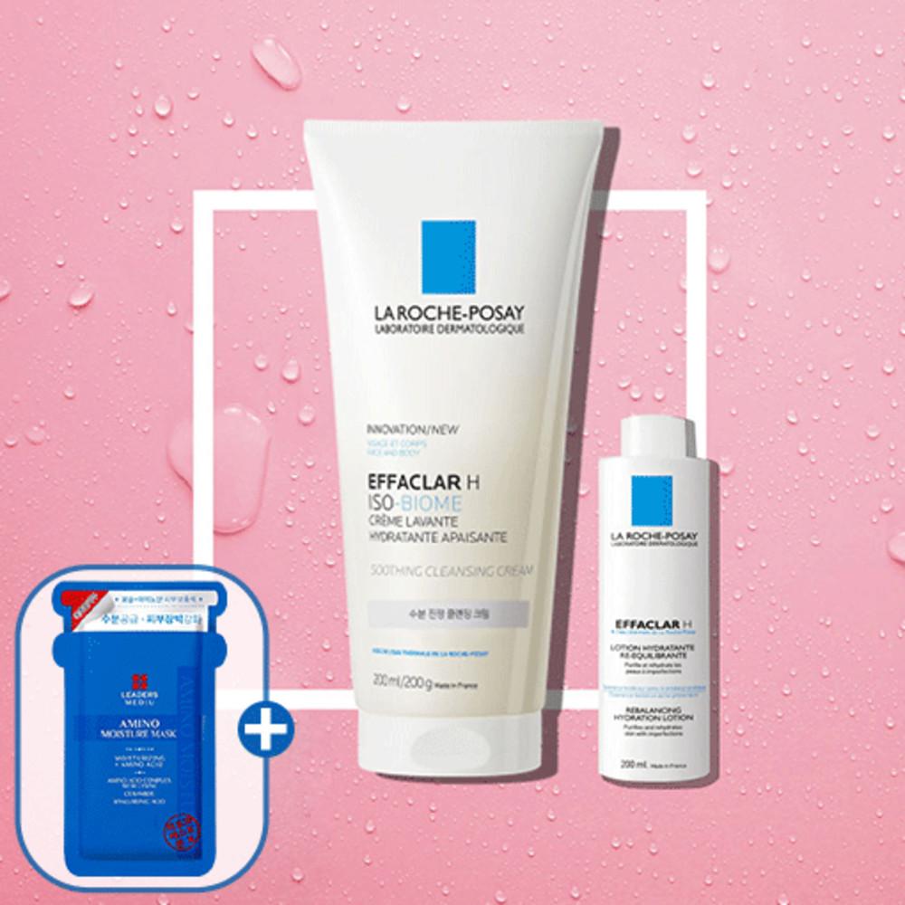 [피부과용]라로슈포제 에빠끌라 H아이소바이옴 수딩 클렌저200ml+에빠끌라 H로션15ml