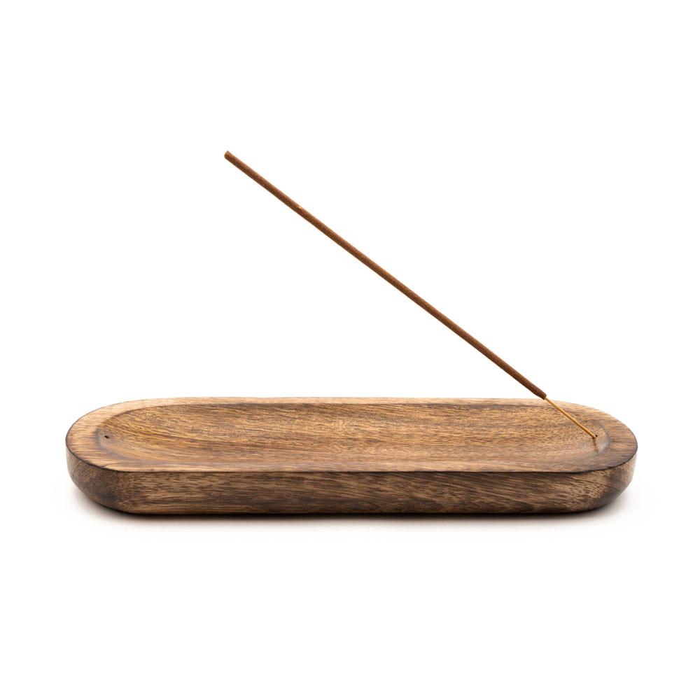 피오센트 앤티크 우든 플레인 인센스 홀더