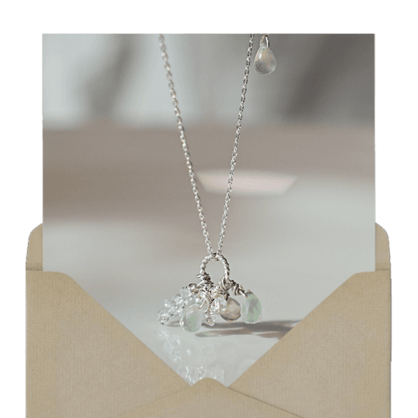 8月) 널 나무해, fruitree silver necklace
