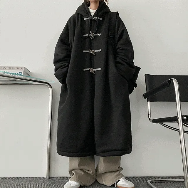 [전체양털안감]카도박시롱떡볶이후드야상코트 (2color)