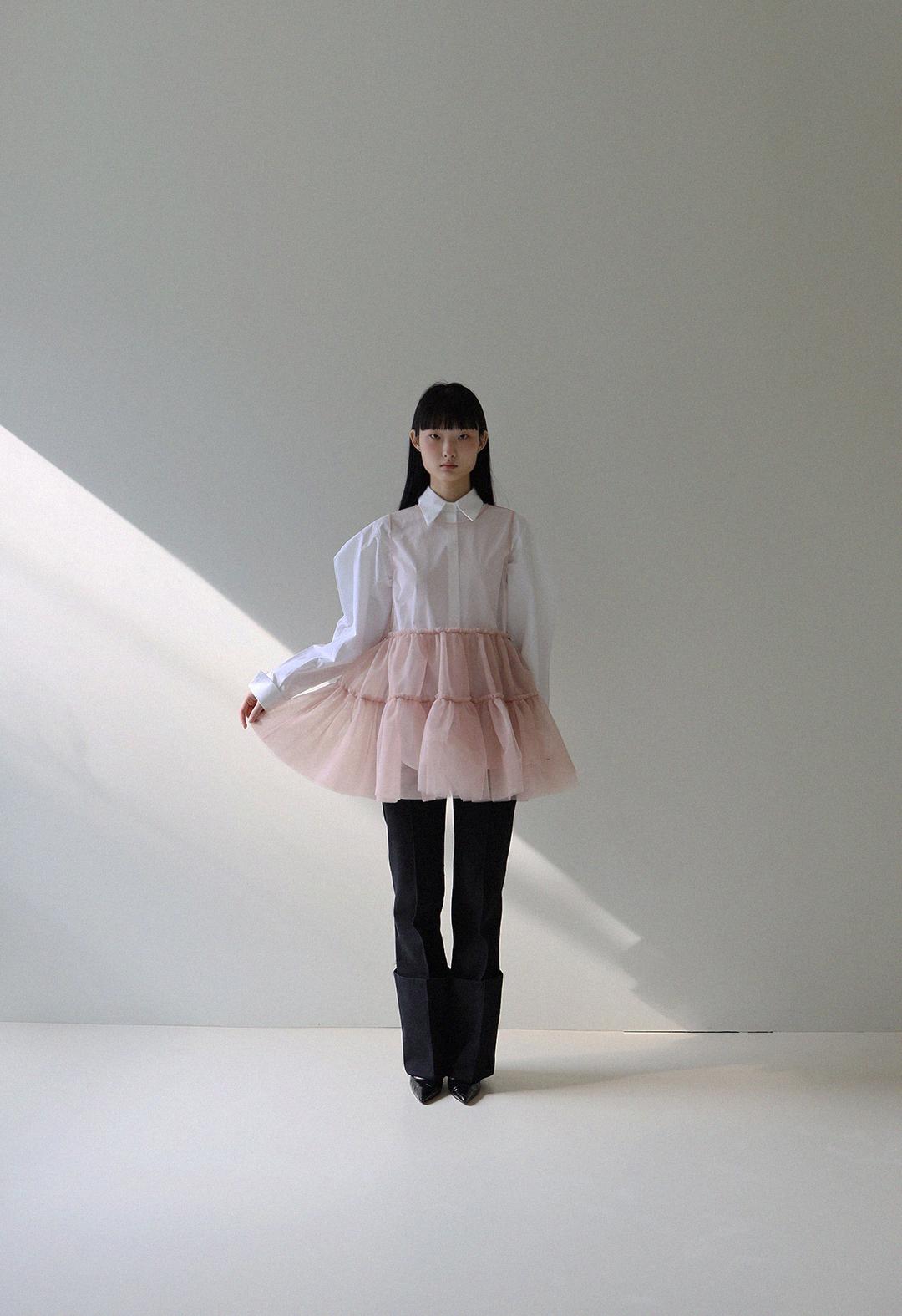 Melow Organza Tulle Dress, 3color