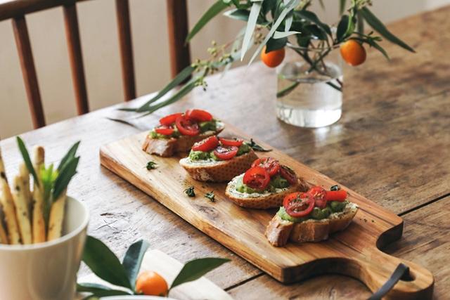 시리 티크 직사각 핸들도마 (소)