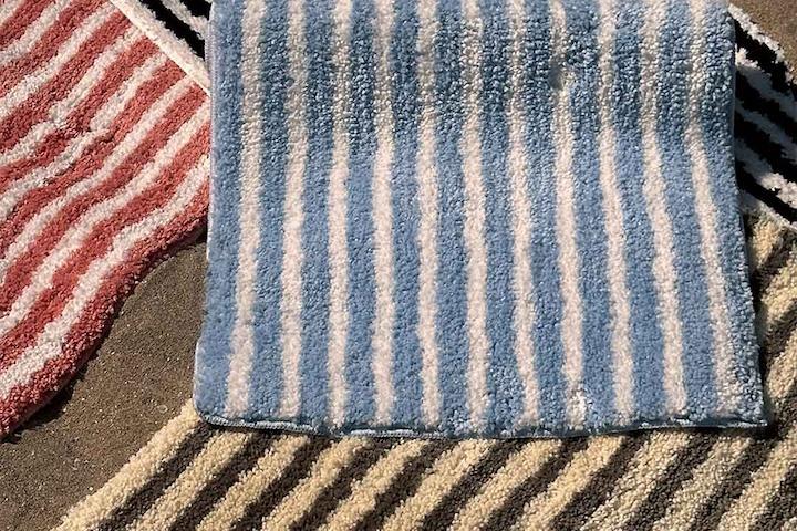 스트라이프 발매트 4 Color 욕실 화장실 주방