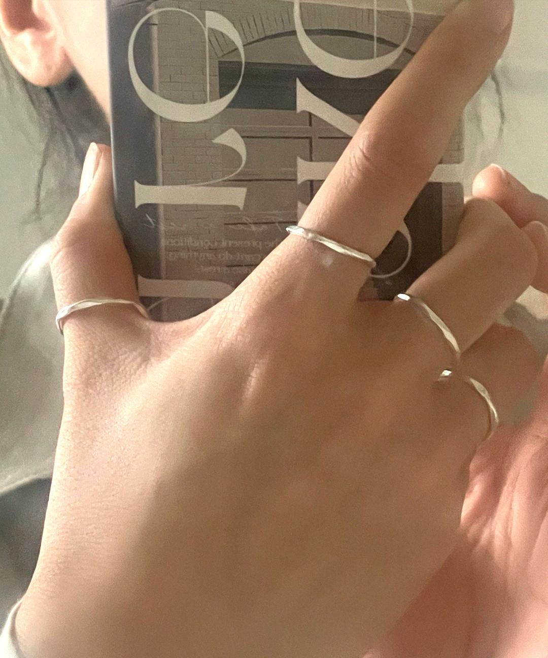 바이위켄드 Slim shine ring