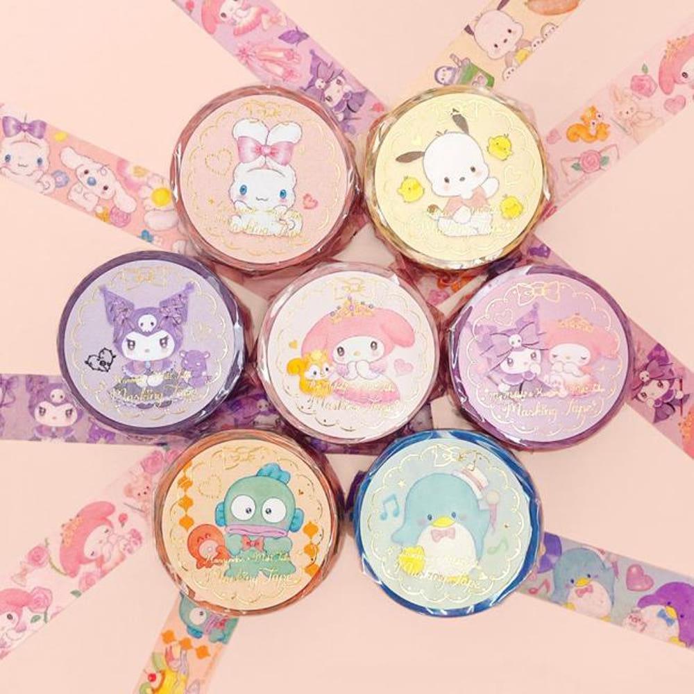 산리오 캐릭터 마스킹테이프 타케이미키
